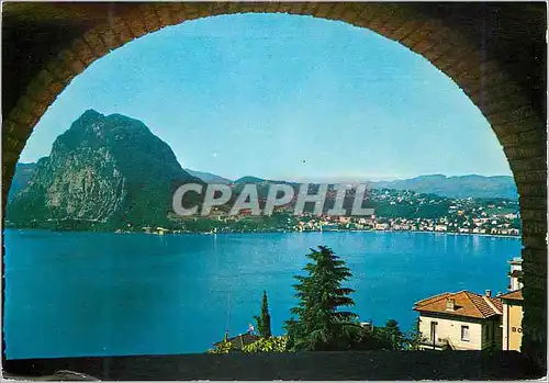 Cartes postales moderne Lugano Castagnola Monte S Salvatore
