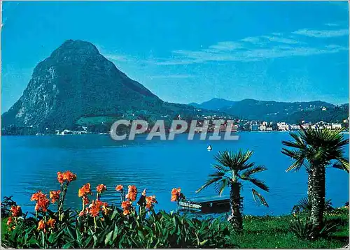Cartes postales moderne Lugano Monte S Salvatore