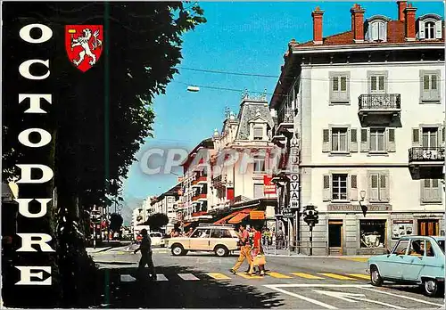 Cartes postales moderne Octudure Martigny Valais Ch Carrefour routier international