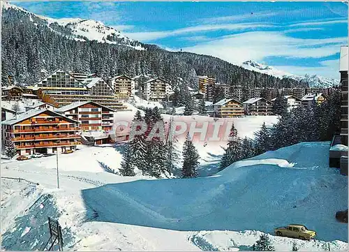 Cartes postales moderne Crans Montana vue partielle