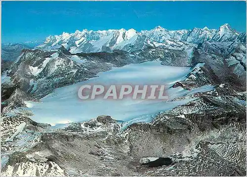 Cartes postales moderne Schweiz Suisse Switzerland Crans Montana Vermala Glacier de la Plaine Morte Photoglob Wehrli S A