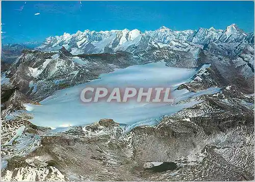 Cartes postales moderne Schweiz Suisse Switzerland Crans Montana Vermala Glacier de la Plaine Morte Photoglob Wehrli S A