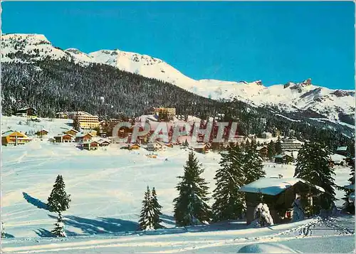 Cartes postales moderne Montana Crans alt Le Mont Lachaux et le Mont Banvin