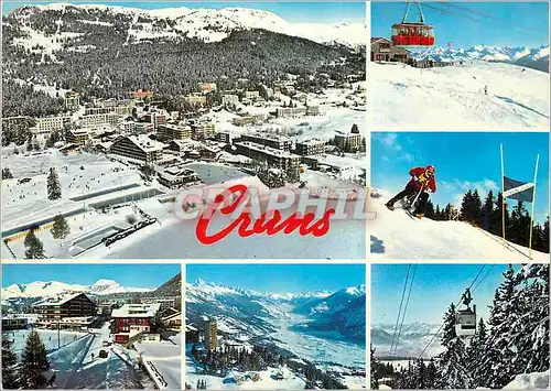 Cartes postales moderne Crans Montana Vermala Vacances Ensoleillees
