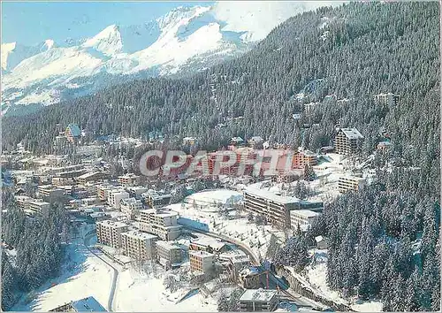 Cartes postales moderne Vue d Avion de Montana Suisse