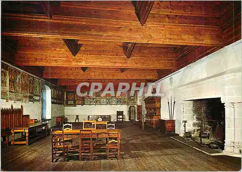 Cartes postales moderne Montreux Suisse Chateau de Chillon Salle des amoiries Schloss Chillon Wappensaal Chillon Catello