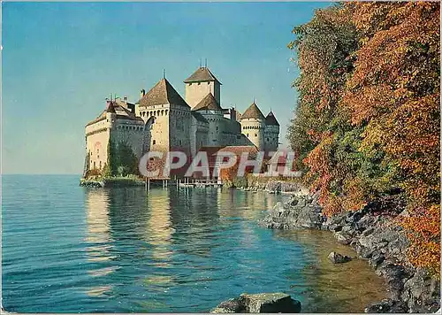 Cartes postales moderne Chateau de Chillon