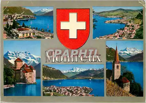 Cartes postales moderne Montreux Edition Jaeger Geneve