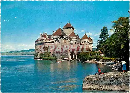 Cartes postales moderne Le Chateau de Chillon