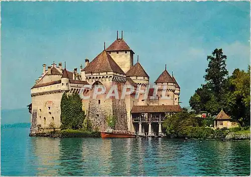 Cartes postales moderne Chateau de Chillon a Montreux