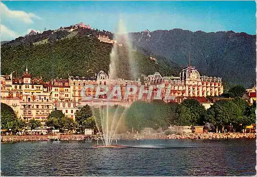 Cartes postales moderne Montreux Blonay Helvetia Zurich