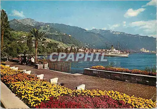 Cartes postales moderne Montreux Cept Helvetia Europa