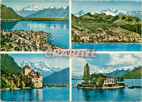 Cartes postales moderne Montreux Ersacolor Edition Perrochet Loussanne
