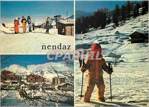 Moderne Karte Nendaz Nendaz Valais C H Helvetia Editions Jubin Vetroz