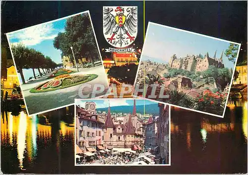 Cartes postales moderne Neuchatel Neuchatel La perle du Jura suisse Neuchatel Ville d Etudes et de Sejour Helvetia