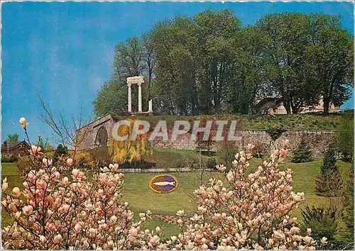 Cartes postales moderne Nyon Le jardin public et les romaines