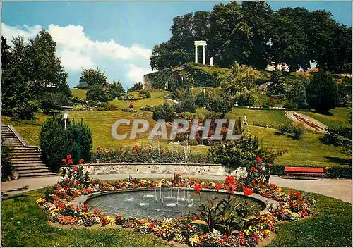 Cartes postales moderne Nyon Promenade du Bourg de Rive Iris Mexichrome Reproduction interdite