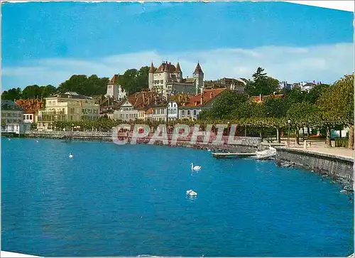 Moderne Karte Nyon Helvetia Photoglob Wehrli A G Zurich