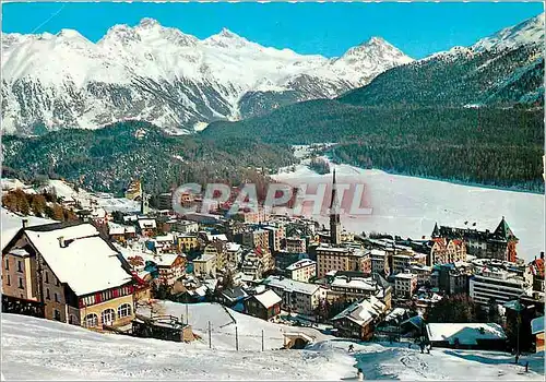 Cartes postales moderne St Moritz mit Piz Languard