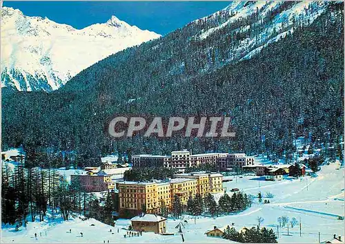 Cartes postales moderne Hotel Roi Soleil und Hotel Reine Victoria St Moritz Gesundheit und Lebensfreude durch