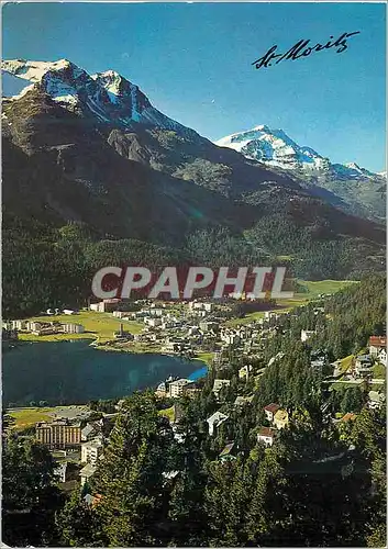 Cartes postales moderne St Moritz Vorbeugen Heilen Verjungen Schweizer Heilbader