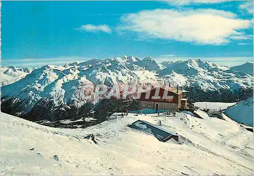 Cartes postales moderne St Moritz Sonne Wintersports Endstation de
