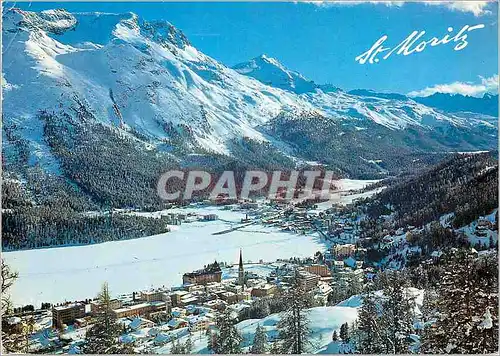 Cartes postales moderne St Moritz mit Piz Corvatsch