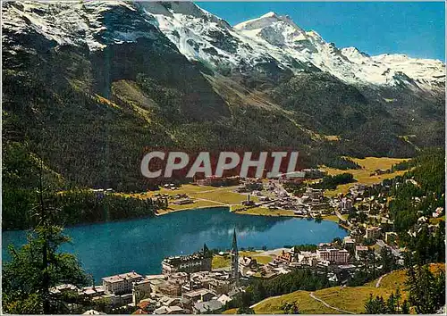 Cartes postales moderne St Moritz mit Pitz Corvatsch
