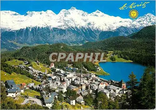 Cartes postales moderne St Moritz Sohlen Blitz