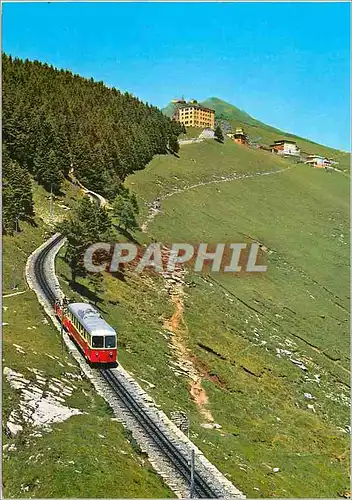 Cartes postales moderne Monte Generoso Vetta Train Funiculaire