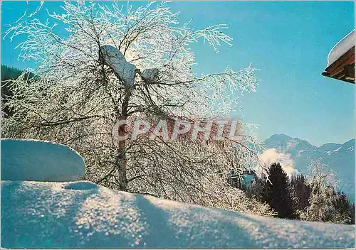 Cartes postales moderne Verbier hiver