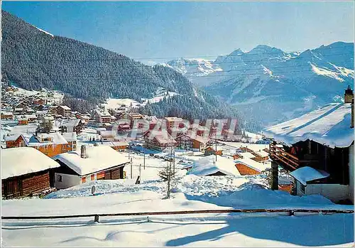 Cartes postales moderne Verbier et le massif des Combins
