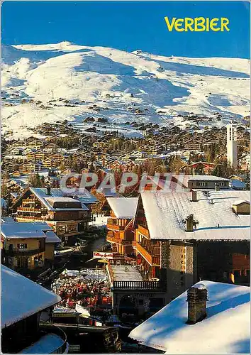 Cartes postales moderne Verbier Alpes Valaisannes