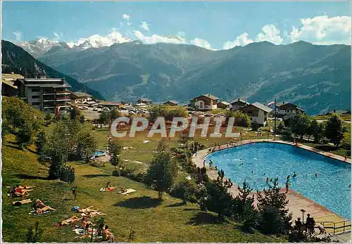 Cartes postales moderne Verbier La Piscine