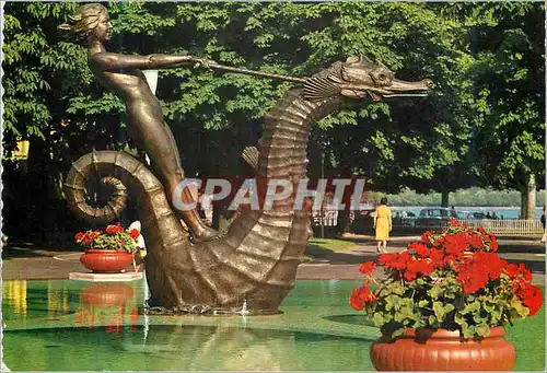 Cartes postales moderne Vevey Hippocampe ay jardin du Rivage