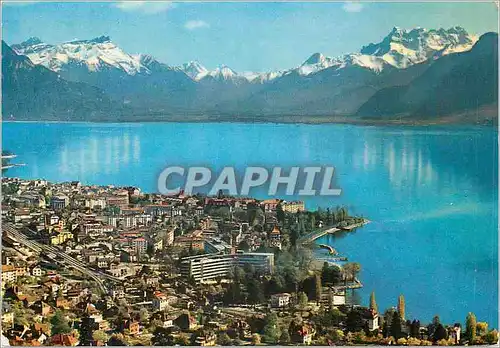 Cartes postales moderne Vevey Helvetia Zurich