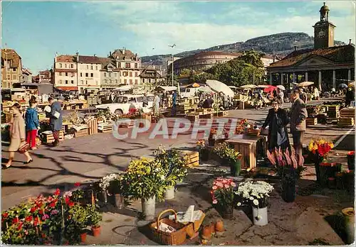 Cartes postales moderne Vevey Le marche Helvetia