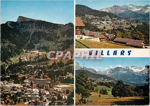 Cartes postales moderne Villars Helvetia Train