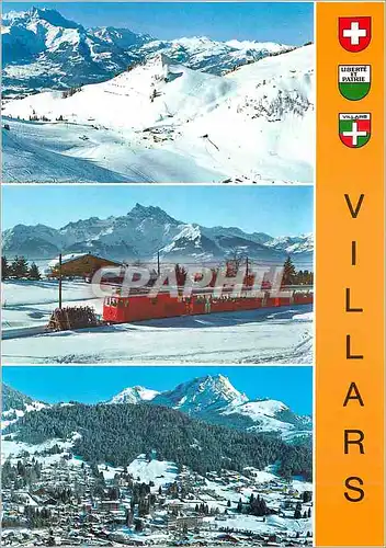 Cartes postales moderne Villars Villars Chesieres Col de Bretaye Alpes Vaudoises