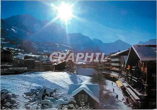 Cartes postales moderne Winterstimmung in Wengen