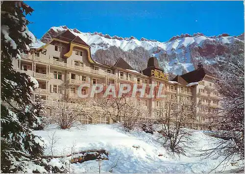 Moderne Karte Club Mediterranee Hotel Palace C H Wengen