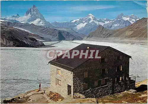 Cartes postales moderne Zermatt Monte Rosa Huite S A C Matterhorn Dt Blanche Obergabelhorn Zermatt am Matterhorn Ferien
