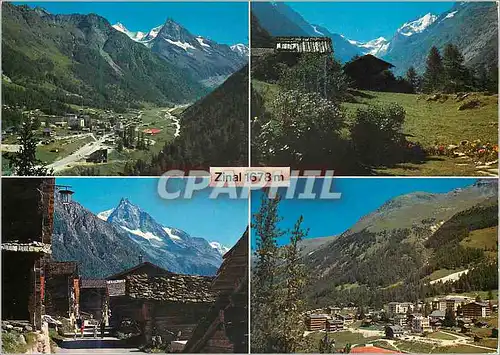 Cartes postales moderne Zinal Val d Anniviers Valais