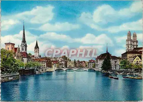 Cartes postales moderne Zurich Limmat