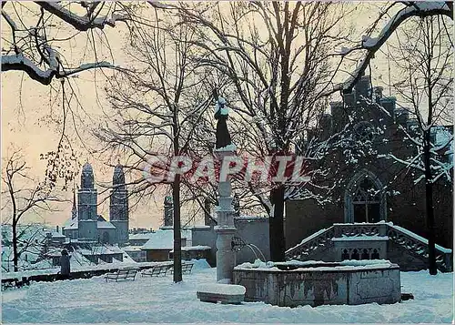 Cartes postales moderne Zurich Lindenhof Grossmunster Verlag Beringer Pampaluchi Zurich