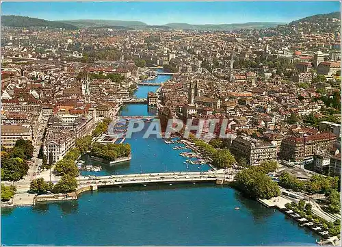 Moderne Karte Zurich Zurichberg Helvetia