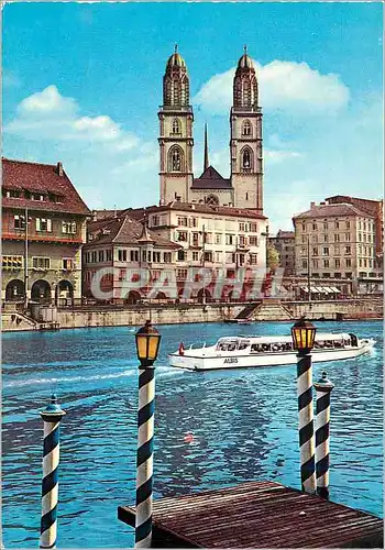 Cartes postales moderne Hotel Montana Konradstr Zurich Dent Beim Bauen an die Behinderten