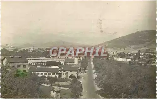 Cartes postales moderne Pamplona Carretera de la Esctacion y barrio de la Rochapea