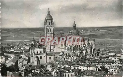 Cartes postales moderne Segovia Aerea La Catedral La Cathedrale