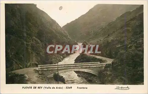 Cartes postales moderne Puente de Rey Valle de Aran Frontera